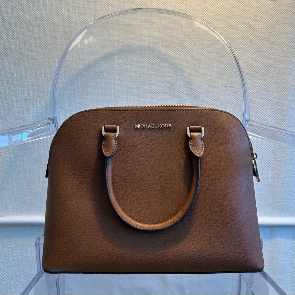 Michael Kors leather tote purse